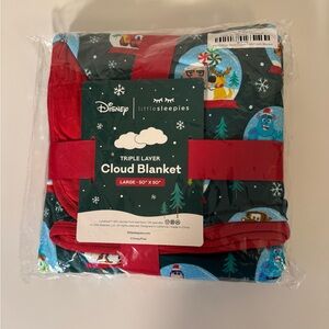 Little Sleepies Disney Triple Layer Cloud Blanket - Red